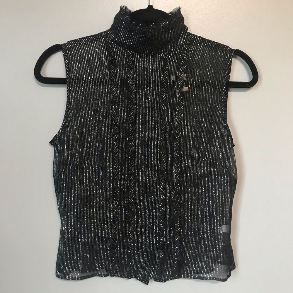 The Limited • Sheer Black Tank, NWT